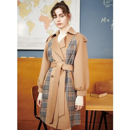Woollen College New Style Wool Coat
