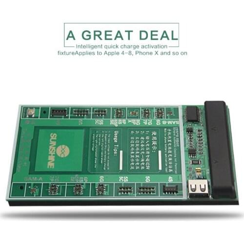 SS-901A battery activate board For iP X 8P 8 7P 7 6S 6 6s With Short Circuit Protection mobile phone battery testing tool