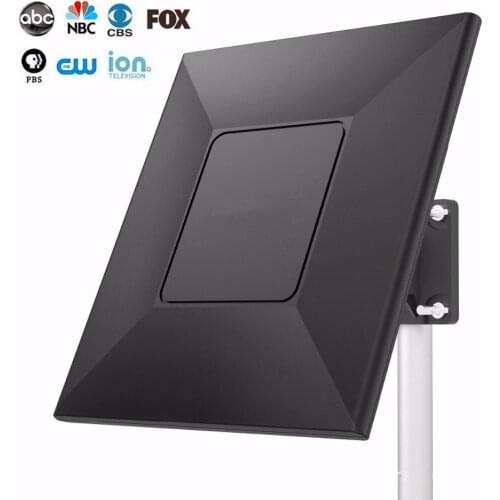 Outdoor High Gain Digital 4K TV Antenna 500 Miles Outdoor TV Antenna Signal Receiving Amplifier Boost Broadcast TV Antenna