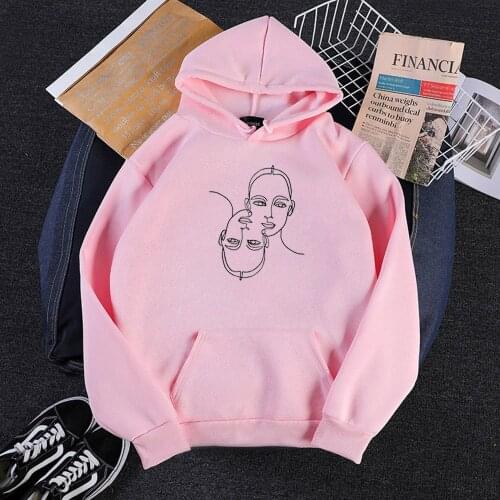 Harajuku Streetwear Hoodies For Women Long Sleeve Hooded Sweatshirt Korean Ulzzang Fleece Sweatshirts Female Coat