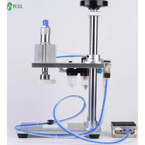 High Quality Glass Perfume Bottle Capping Machine, Perfume Pressing Machine