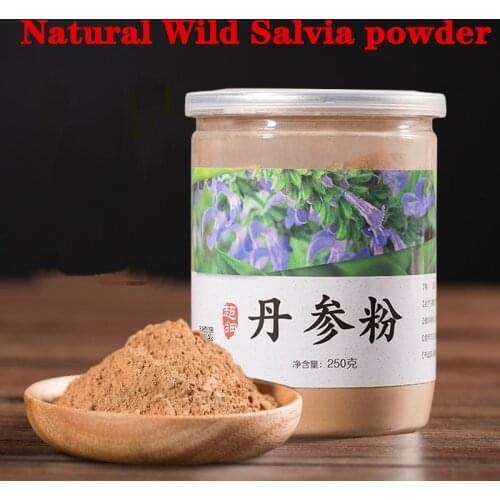 High Quality Natural Wild Salvia Powder, Enhance Immunity, Hematopoietic Function, Salvia Powder, Free Shipping