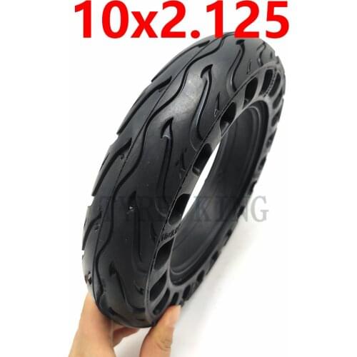 10 Inch 10x2.125 Solid Explosion-proof Tire 10*2.125 Non Pneumatic Tyre for Electric Scooter Balance Car Refitting Accessories