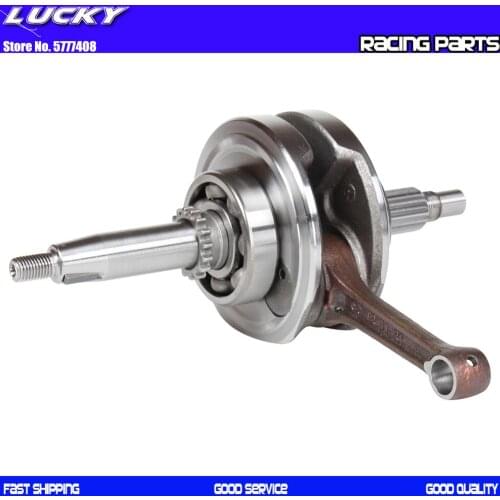 YX150 Engine Crankshaft For YinXiang 150 YX 150cc 1P56FMJ W150-5 Horizontal Engine Dirt Pit Bike Parts
