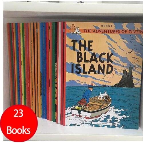 23books/a Set Childrens English Read Materials Comic Story Books Bedtime Story Education Books Extracurricular Reading Material