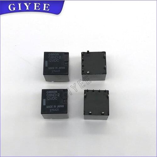 5PCS New&Original Auto Relay G8ND-2-12VDC G8ND-2 12VDC DIP8