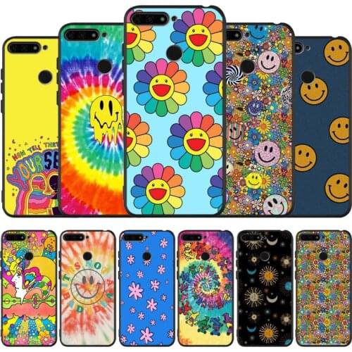 Hippie black Silicone Phone Case For honor 30 20 Pro 8 8X 9 10 20 Lite Mate 10 20 30 Lite Pro cover