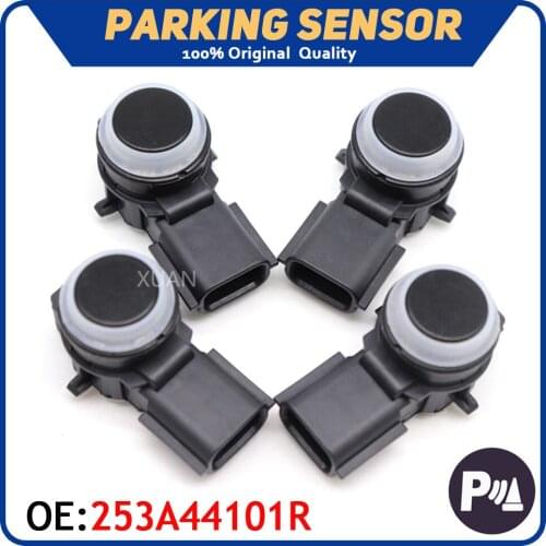 4pcs/lot Car PDC Parking Sensor 253A44101R For Renault Distance Control Sensor 253A4-4101R 253A4 4101R