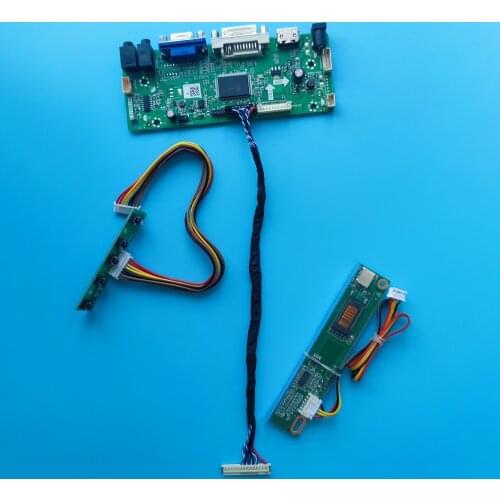 Controller board kit VGA LCD LVDS M.NT68676 DVI For LG LP154WU1-TLA1/TLA2/TLA6/TLB1/TLB2/TLC1/TLC2/TLE2 1920X1200 panel