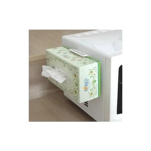 Creative Adjustable Strong Magnetic Paper Box Holders Napkin Boxes Holder Storage Rack Free Shipping