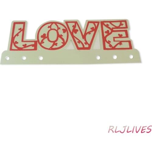 Love Letter Planner Metal Cutting Dies DIY Scrapbooking Card Stencil Paper Craft Handmade Album Handbook Decoration