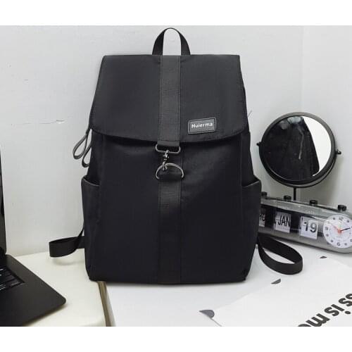 Male Fashion Backpack College Large Capacity Mens Backpack High Quality Nylon Boys Schoolbag Travel Bag Computer Laptop Bag
