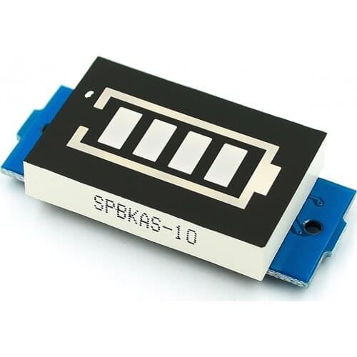 1S 2S 3S 4S Single 3.7V Lithium Battery Capacity Indicator Module 4.2V Blue Display Electric Vehicle Battery Power Tester Li-po