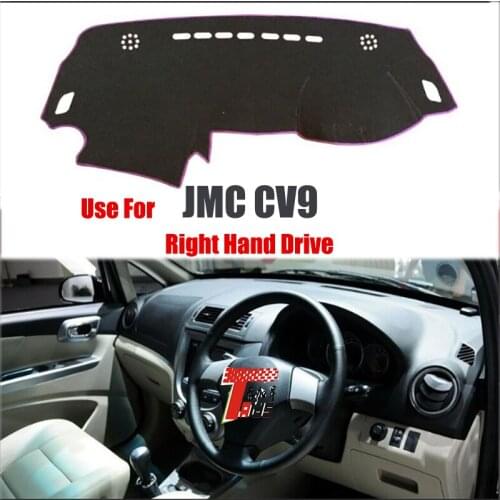 TAIJS Factory Simple Anti Cracking Polyester Fibre Car Dashboard Cover For JMC CV9 Right Hand drive