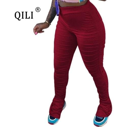 Женские брюки клеш Qili China At AliExpress