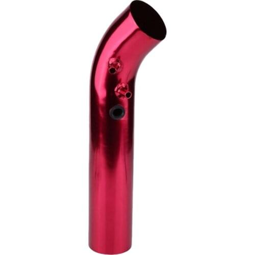 76mm Air Intake Pipe Cold Air Inlet Duct Tube Kit with Rubber Hose for Connect Filter High Air Flow