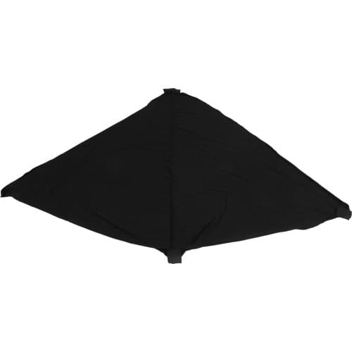 1Pc Polyester Speaker Holder Cover Portable Speaker Stand Cover Black