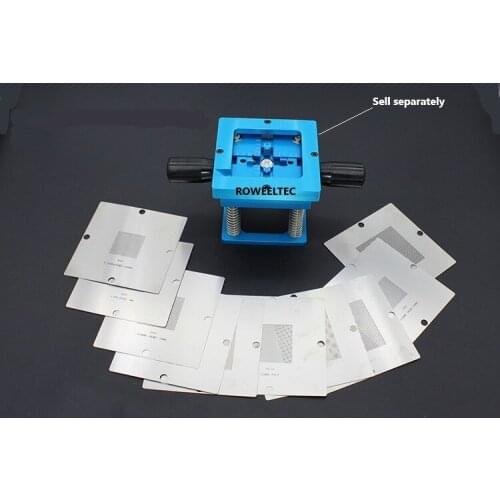 10pcs 90*90mm Bga Stencil BGA Soldering Reballing Tool for 0.3 0.35 0.4 0.45 0.5 0.55 0.6 0.76mm balls