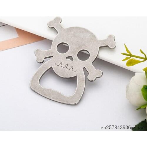 100pcs Skull Bottle Openers Beer Openers Halloween Props Party Gifts Party Favor