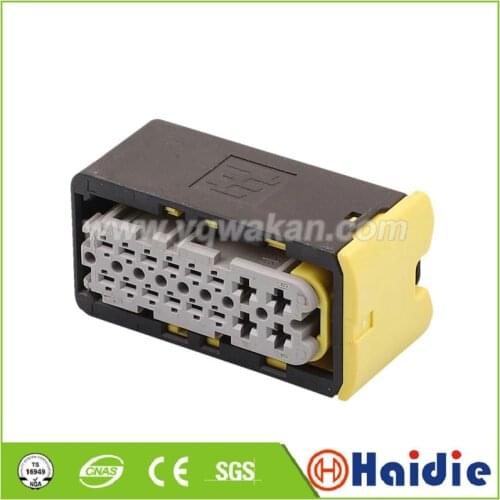 2sets 16pin auto wiring harness plug cable electric plug connector 2-1564337-1