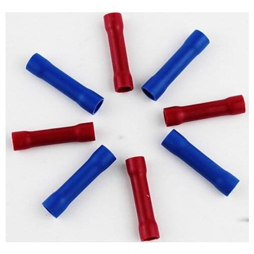 20PCS BV8 BV14 BV22 Tubular among the whole insulation joint wire connector terminals cold-press terminal