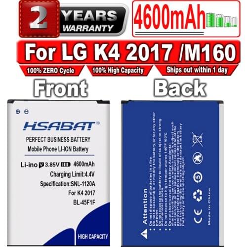 HSABAT BL-45F1F 4300mAh Battery for LG k8 K4 K3 M160 LG Aristo MS210 X230K M160 X240K LV3 (2017 version K8)