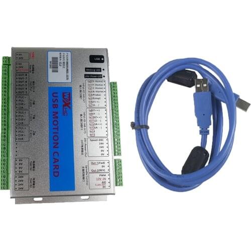 CNC Mach3 Mach4 control card 3 axis 4 axis 6 axis XHC MKX4 MACH3 USB CNC motion control card 2000KHZ supports Windom system