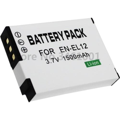 EN-EL12 Batteries EN EL12 ENEL12 Battery For original Nikon Coolpix P300 P310 P330 S6200 S6300 S9400 S9500 S9200 S8200