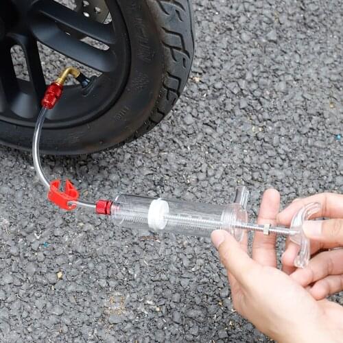 Tubeless Tyre Sealant Injector MTB Bike Accessories Bicycle Cycling Tire Filling Repair Tool Fit for Presta/Schrader Valves