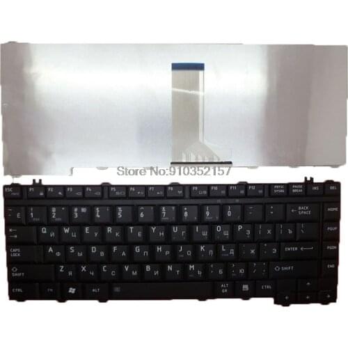 Laptop Keyboard For Toshiba For Satellite A200 A300 M200 M300 M500 L300 L305 Series Russia RU black new