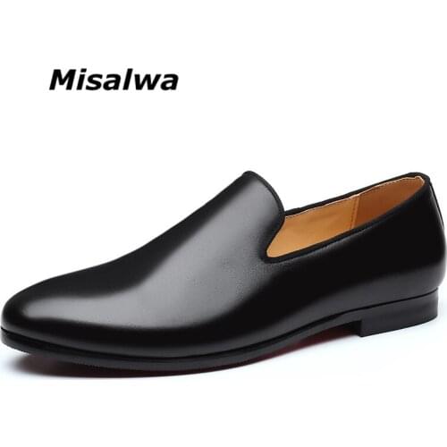 Big Size 38 48 Casual Mens Moccasins Misalwa Men PU Leather Shoes Leisure Soft Comfortable Driving Loafers Dropshipping