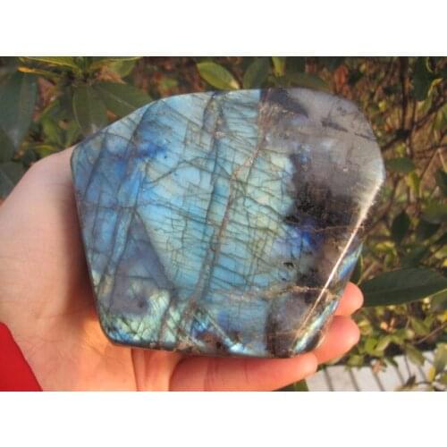 844g Natural labradorite, quartz crystal, furnishing articles, and healing a1