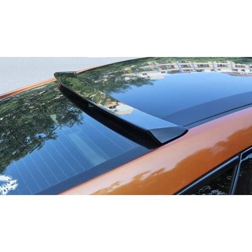 RQXR unpainted ABS tail wing rear spoiler roof visor for honda civic 2016