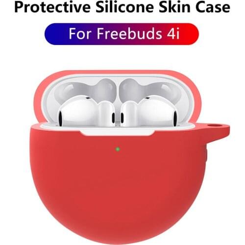 2021 New Protective Sleeve For Freebuds 4i Headset Silicone Protective Case Headset Protector Shell Accessories