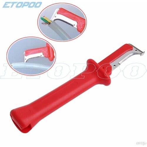 New Cable Stripping Knife Fixed Blade Wire Stripper Drop Ship Pvc Handle Stripping The Scope Of Diameter 50mm Below