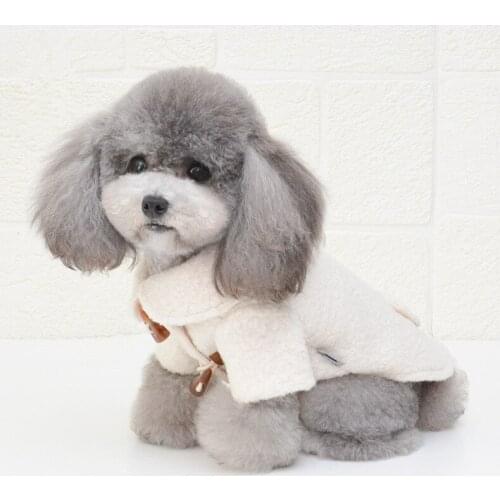 Autumn Winter Dog Jackets Pink White Colors Dog Clothes Winter Dog Clothes Dog Winter Jacket Dog Clothes