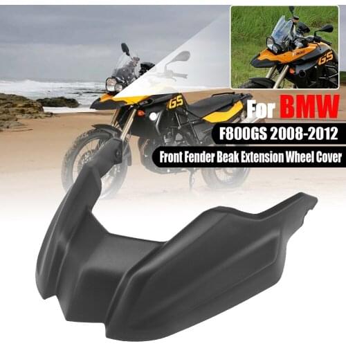 Motorcycle Front Fender Beak Fairing Cowl Extension For BMW F800GS F 800 GS F800 Wheel Extender Cover 2008 2009 2010 2011 2012