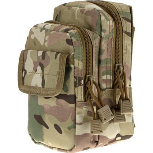 Portable Camouflage Pouch Belt Waist Pack Bag Phone Pocket