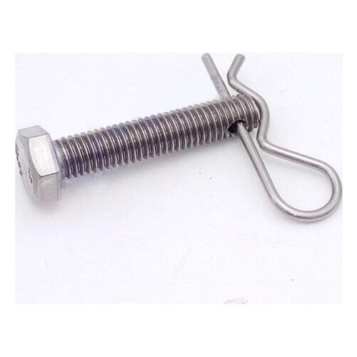 Split pin M1 m1.2 m1.6 m1.8 m2 m2.5 m3 m4 304 stainless steel Bayonet pin closed Alignment cotter wave B R shaped shaft splitpin