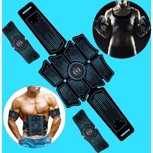 Home Gym EMS Muscle Stimulator ABS Abdominal Belt Electrostimulator Muscular Exercise Hip Trainer Equipment Electrostimulation