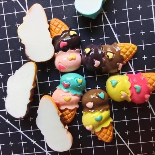 1pcs/lot resin flat back love Ice 22mm simulation of food Cabochon Scrapbook DIY phone decoration B408-11