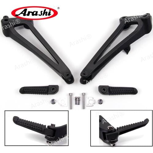 Arashi 1 Set Passenger Foot Pegs Footpeg For YAHAMA YZF R1 2009-2011 Rear Foorest YZF-R1 2009 2010 2011