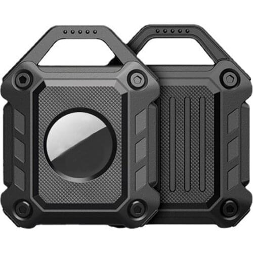 For Apple Airtag Armor Armor Design Protective Sleeve Triple Sleeve Sleeve Anti-lost Anti-protection Tracker Keychain AirTa L7S9