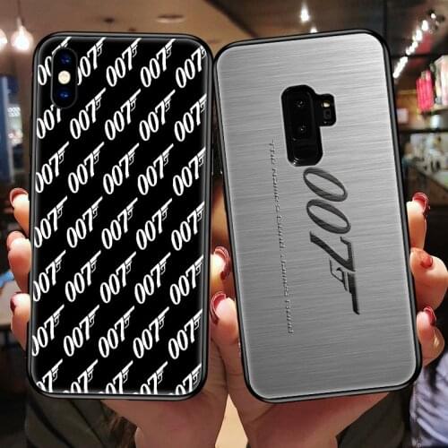 James Bond 007 Series cover case for iphone 11 12 pro X XR XS Max 6 7 8 plus Samsung S10 S20 s8 s9 plus note 8 9 10