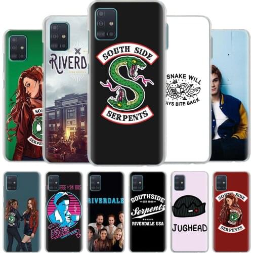 Riverdale South Side Serpents Phone Case for Samsung Galaxy A50 A70 A51 A71 A10 A10s A20s A30 A40 A11 A21s A31 A41 Hard Cover