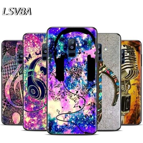 Colorful Music Notation For Samsung Galaxy A9 A8S A8 A7 A6S A6 A5 A3 A750 Plus 2018 2017 2016 Star Phone Case