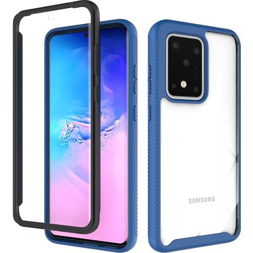 Hybrid Full Body Rugged Protective Cover For Samsung Galaxy S20 Ultra Case Clear Bumper Crystal Phone Case S 20 Plus Coque S20