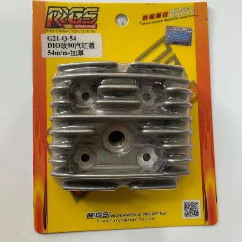 DIO50 JISO Cylinder Head 54mm Racing Tuning Parts Engine Upgrade Top Quality Dio 50 BWSP Perfomance