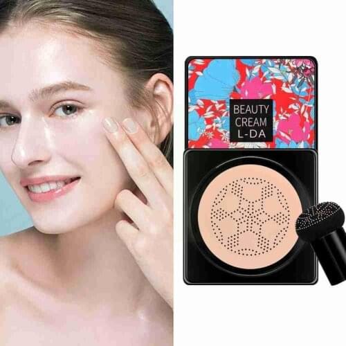 Mushroom Head Air Cushion CC Cream Makeup Moisturizing Waterproof Face Base Makeup Makeup Concealer Cushion Face Foundation V6B9