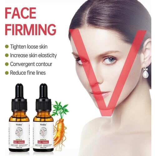 Face Slimming Oil Instant Face Lift Firming Serum Slimming Oil Essential Facial Care Anti-Wrinkle Whitening Moisturizing